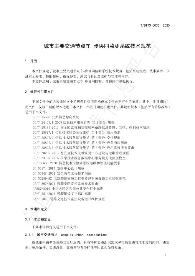 T/BITS 0036-2025 标准预览