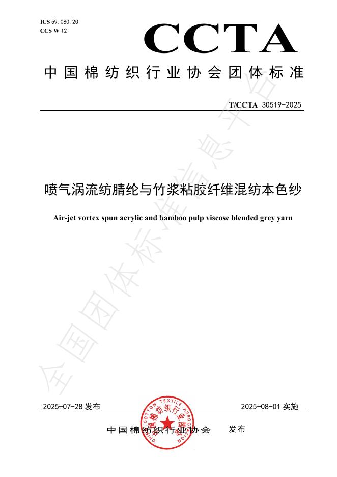 T/CCTA 30519-2025 标准预览