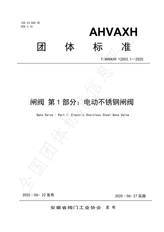 T/AHVAXH 12503.1-2025 标准预览