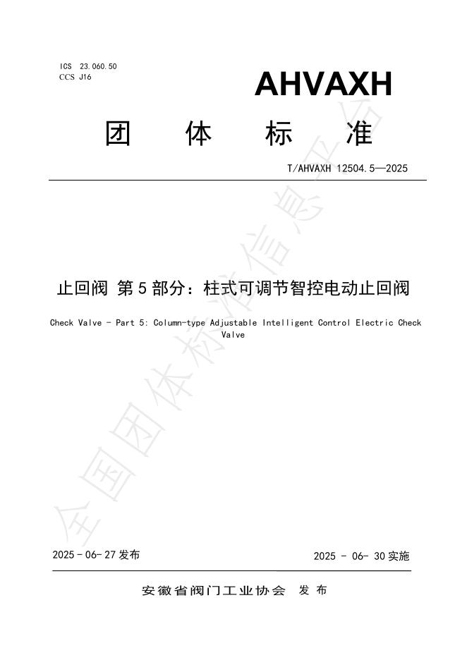 T/AHVAXH 12504.5-2025 标准预览