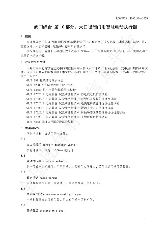 T/AHVAXH 12505.10-2025 标准预览