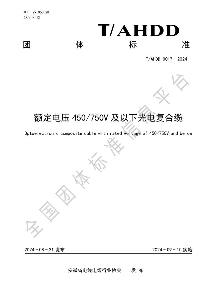 T/AHDD 0017-2024 标准预览