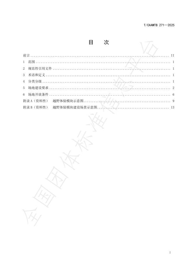 T/CAAMTB 271-2025 标准预览