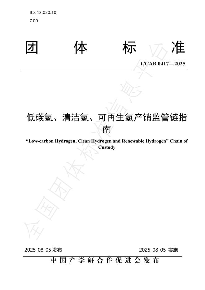 T/CAB 0417-2025 标准预览
