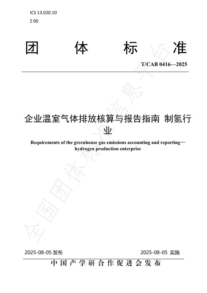 T/CAB 0416-2025 标准预览