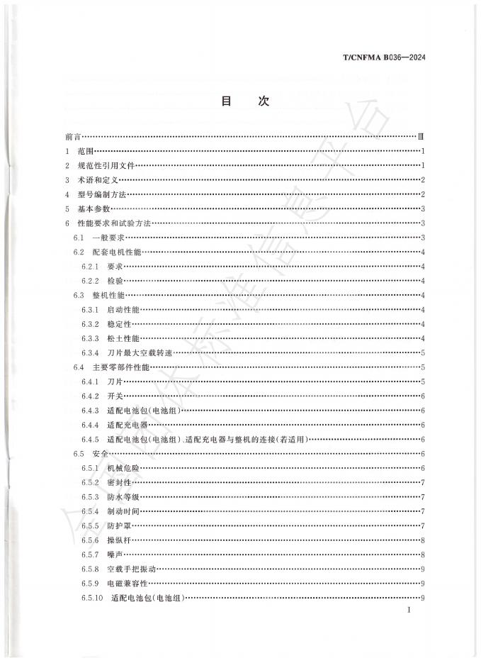 T/CNFMA B036-2024 标准预览