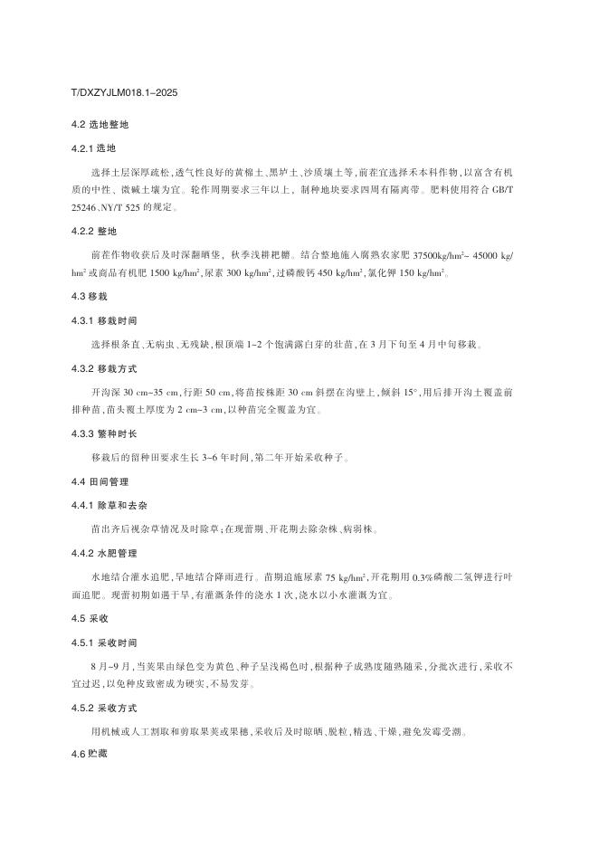 T/DXZYJLM 018.1-2025 标准预览