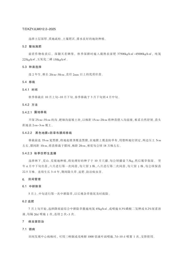 T/DXZYJLM 012.2-2025 标准预览