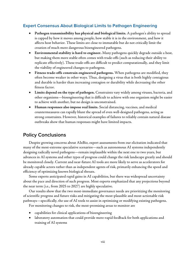 Rand兰德：2025年理解人工智能病原体设计的理论局限性-德尔菲研究的见解报告（英文版）_第8页