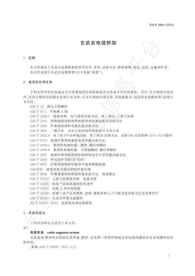T/CI 989-2025 标准预览