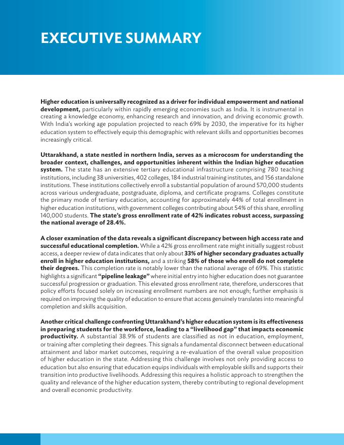 ADB亚洲开发银行：2025年超越学位：印度北阿坎德邦高等教育改革之路报告（英文版）_第10页