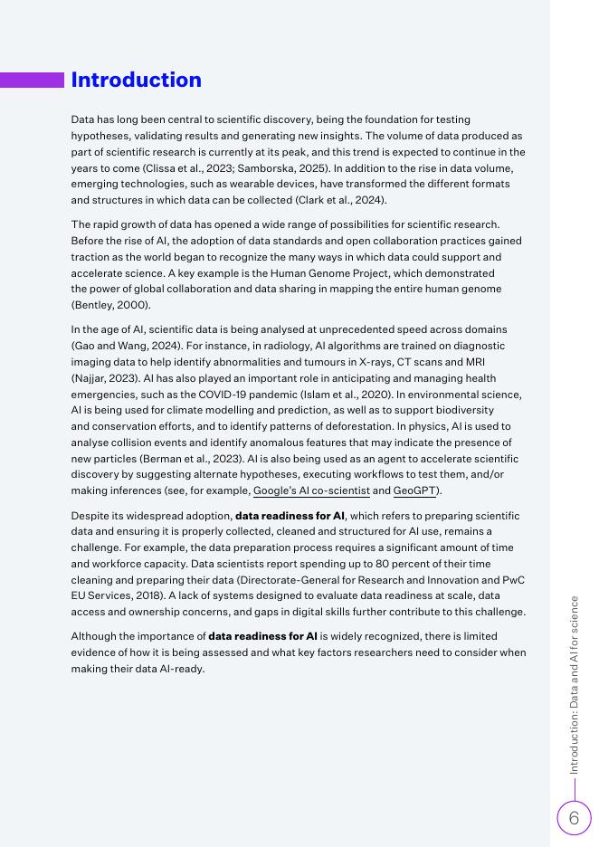 国际科学理事会：2025年科学领域数据与人工智能协同应用研究报告：核心考量（英文版）_第6页