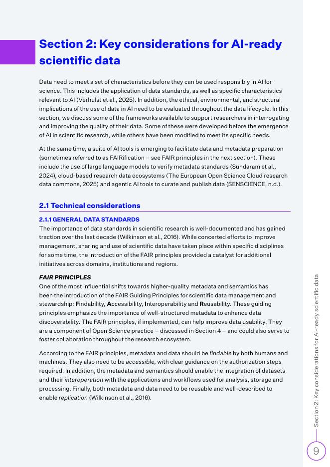国际科学理事会：2025年科学领域数据与人工智能协同应用研究报告：核心考量（英文版）_第9页