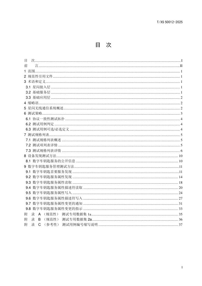 T/XS 50012-2025 标准预览