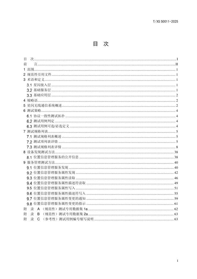 T/XS 50011-2025 标准预览