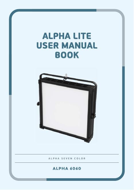 Alpha 6060 <em>LED</em>灯使用说明书 海报