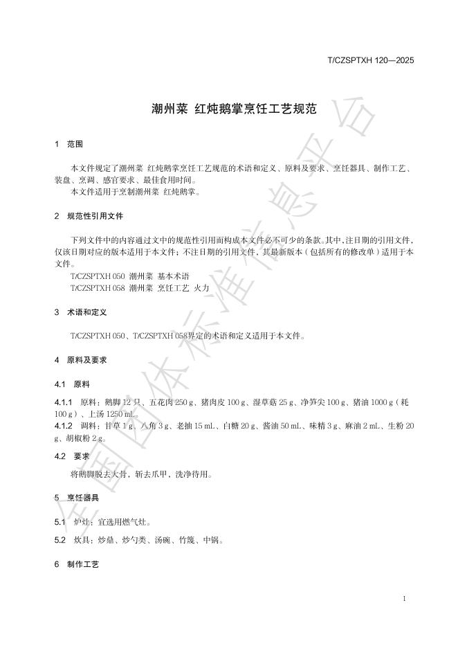 T/CZSPTXH 120-2025 标准预览