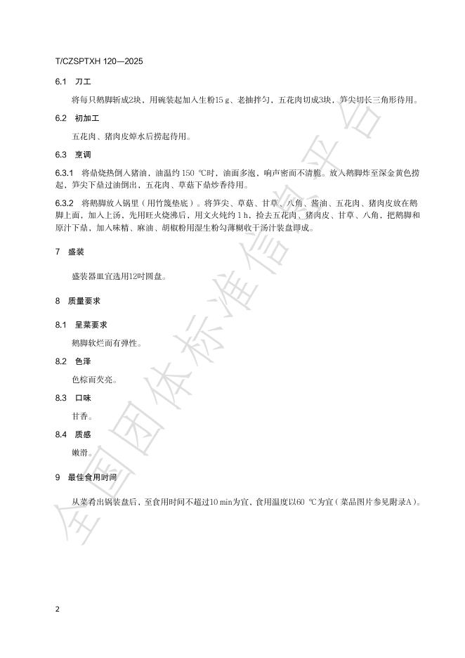 T/CZSPTXH 120-2025 标准预览