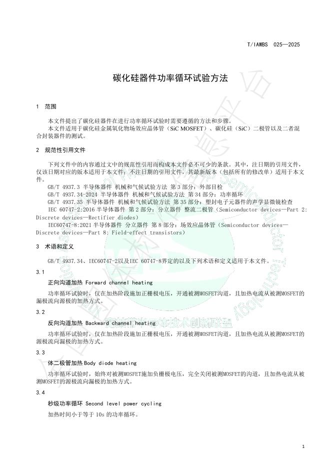 T/IAWBS 025-2025 标准预览