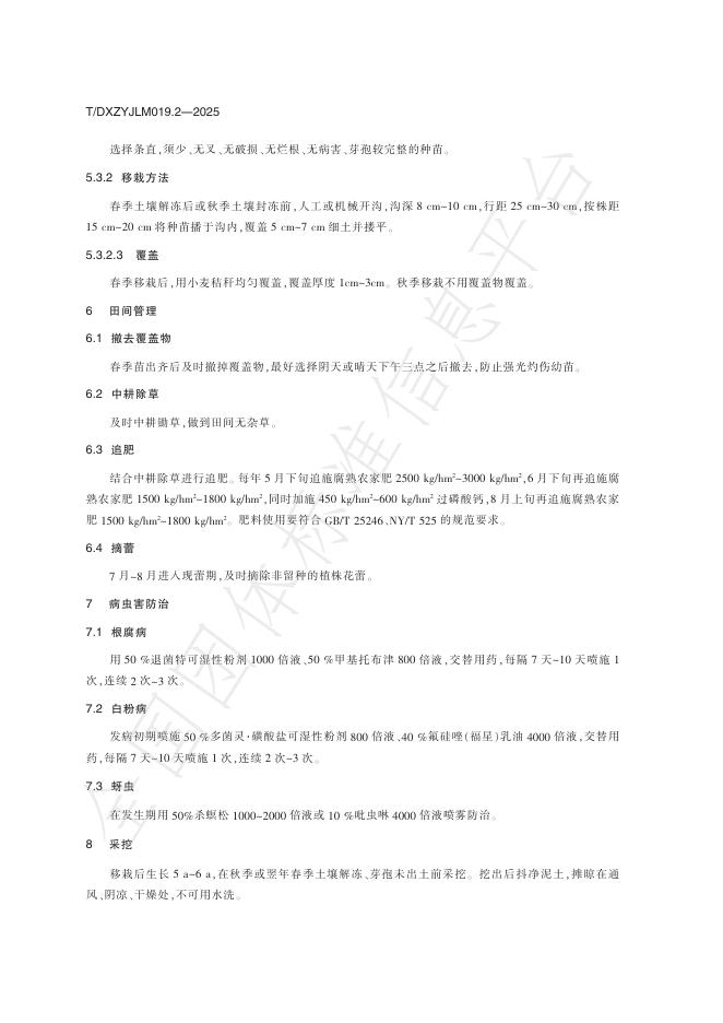 T/DXZYJLM 019.2-2025 标准预览