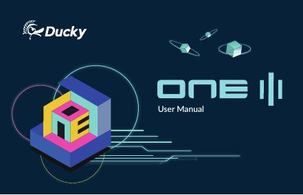 Ducky One 3 RGB <em>LED</em>版和Ducky One 3 非背光版说明书 海报