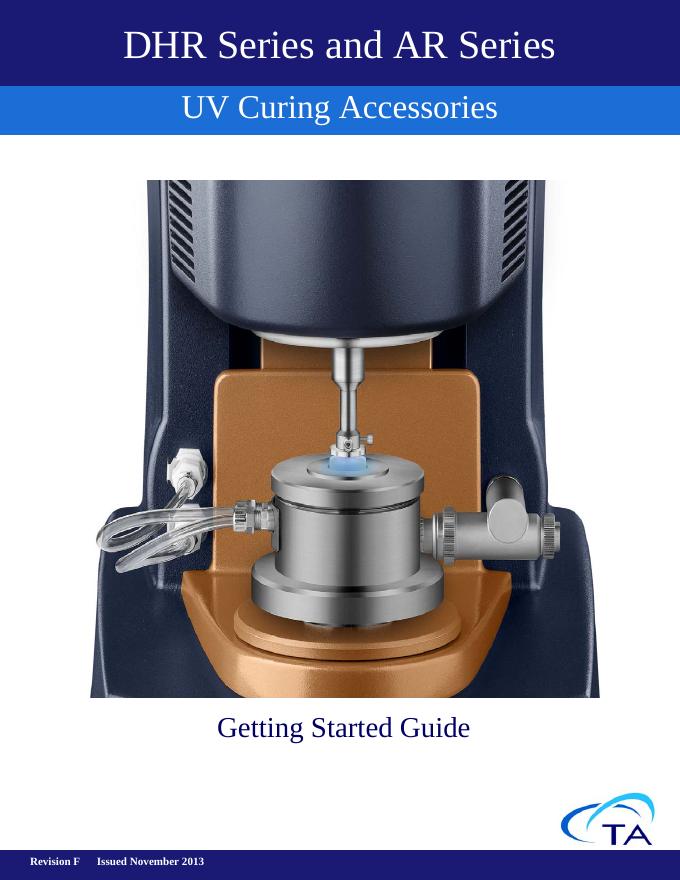 DHR 系列和 <em>AR</em> 系列紫外线固化附件使用说明 海报