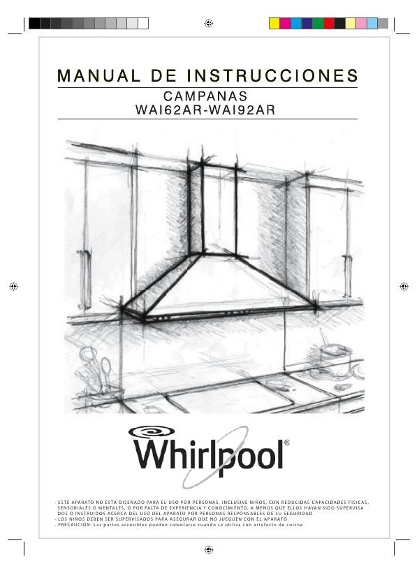 Whirlpool WAI94<em>AR</em>油烟机说明书 海报