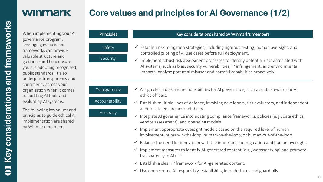 WINMARK：2024年人工智能（AI）治理指南：框架、最佳实践和政策（英文版）_第6页