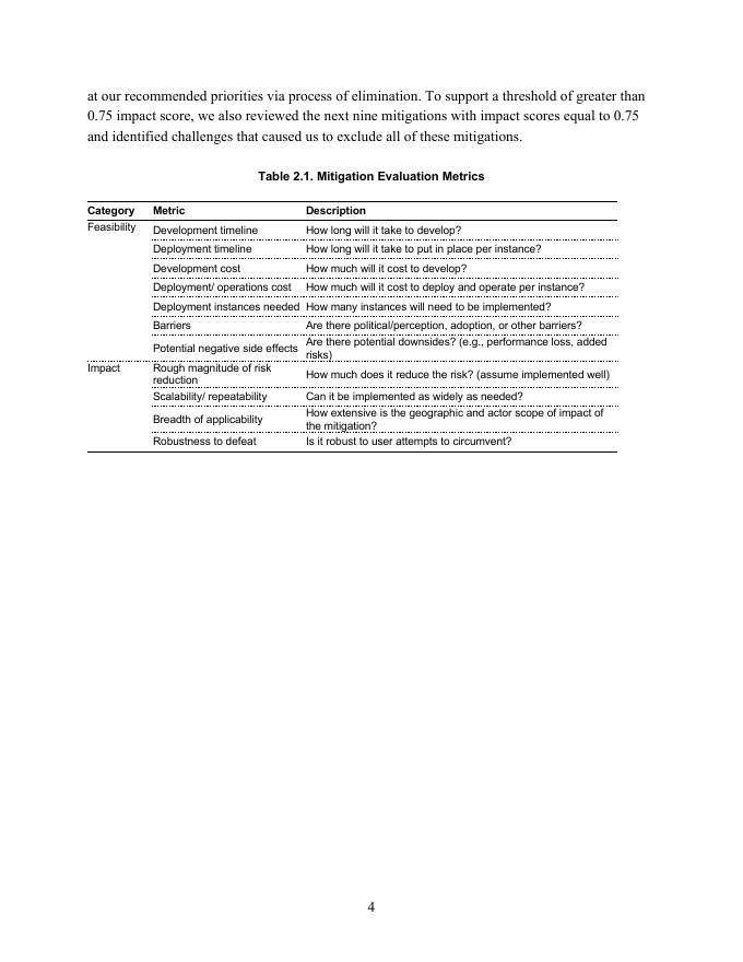 Rand兰德：2025年优先考虑可行和有影响力的行动，以实现人工智能在生物学中的安全开发和使用报告（英文版）_第10页