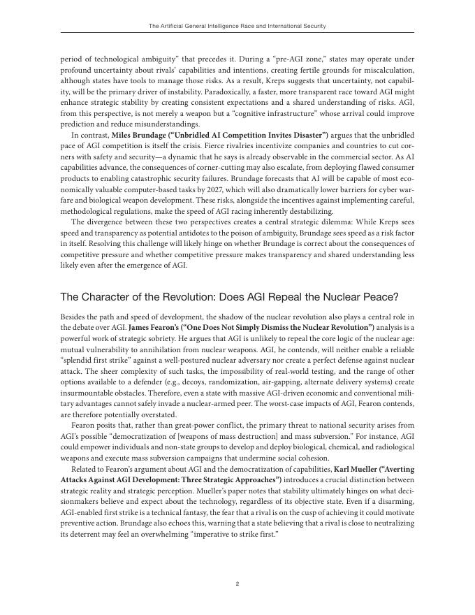 Rand兰德：2025年通用人工智能竞赛与国际安全报告（英文版）_第10页