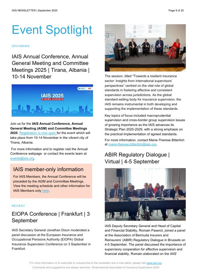 国际保险监督官协会（IAIS）：2025年9月国际人工智能与统计学会通讯报告（英文版）_第8页