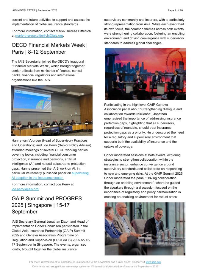 国际保险监督官协会（IAIS）：2025年9月国际人工智能与统计学会通讯报告（英文版）_第9页