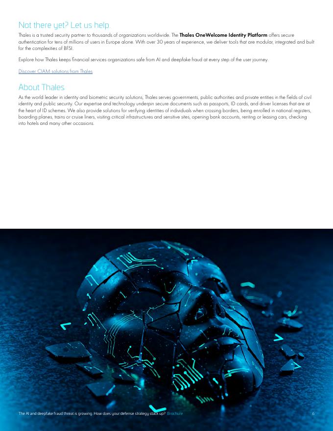 泰雷兹（Thales）：2025年人工智能和深度伪造欺诈威胁正在增长-您的防御策略如何？（英文版）_第6页