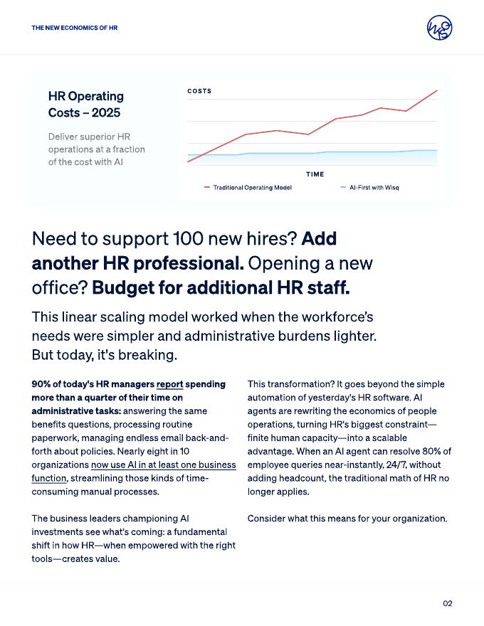 Wisq：2025年HR的新经济学：智能体式AI如何重新定义人力资源效率（英文版）_第3页