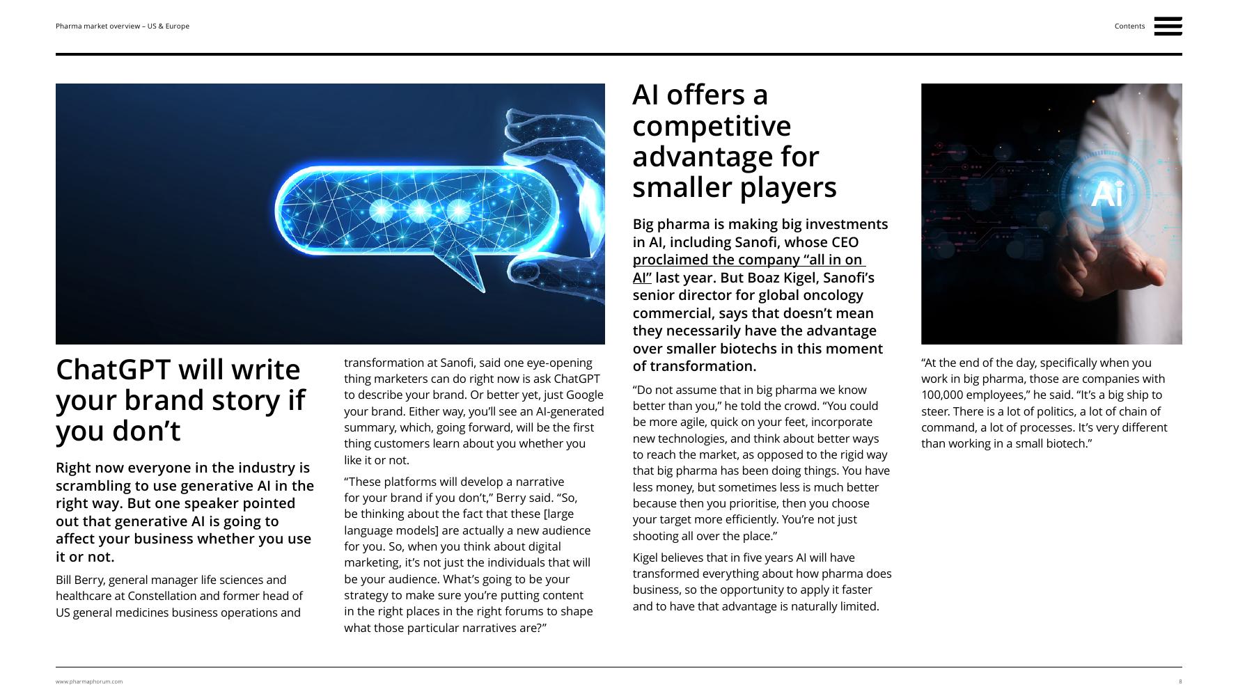 pharmaphorum：2025年生命科学行业报告-第一部分：美国和欧洲药品市场概述（英文版）_第8页
