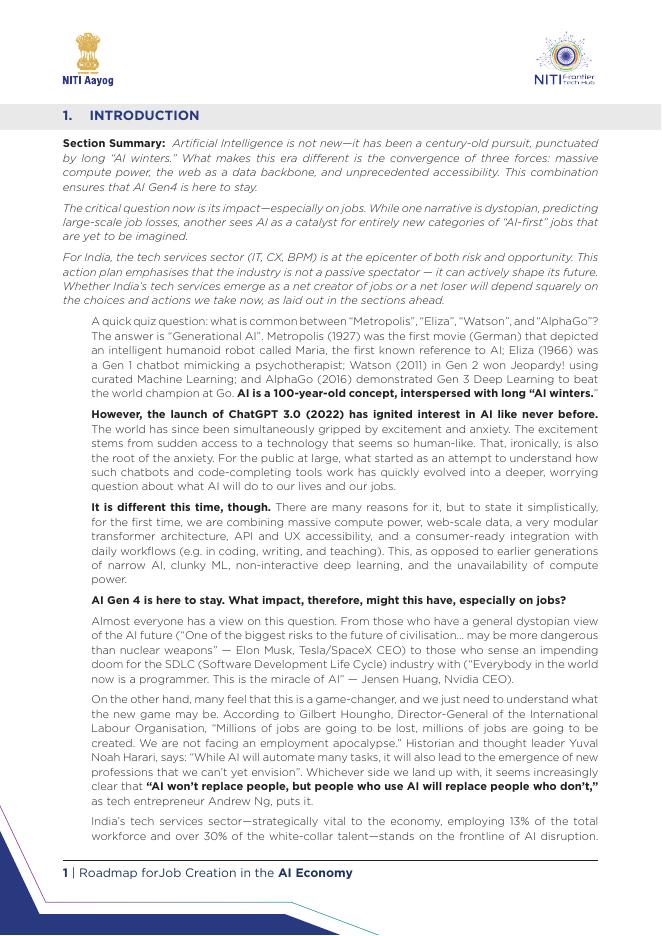 印度国家转型委员会：2025年人工智能经济中的就业创造路线图（英文版）_第10页