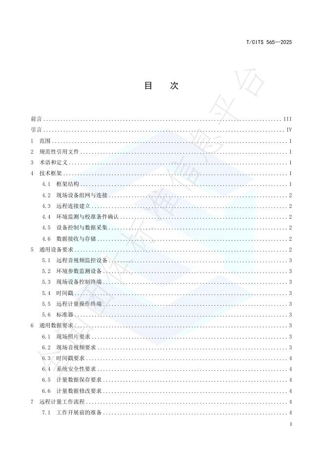 T/CITS 565-2025 标准预览