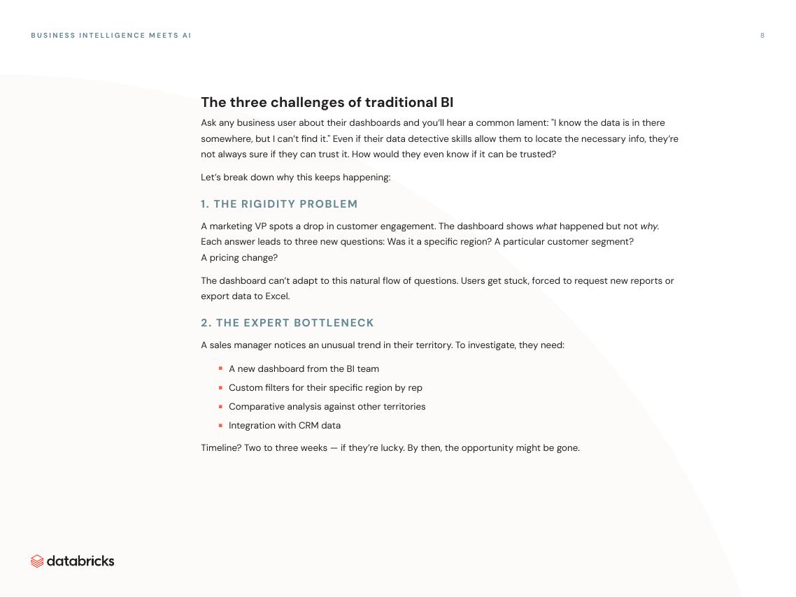 Databricks&TDWI：2025年商业智能与人工智能融合：赋能可落地的自助分析研究报告（英文版）_第8页