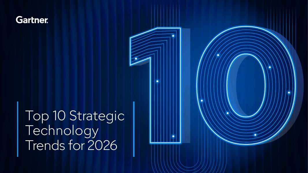 Gartner：2026年重点关注的十大战略技术趋势报告（英文版）海报