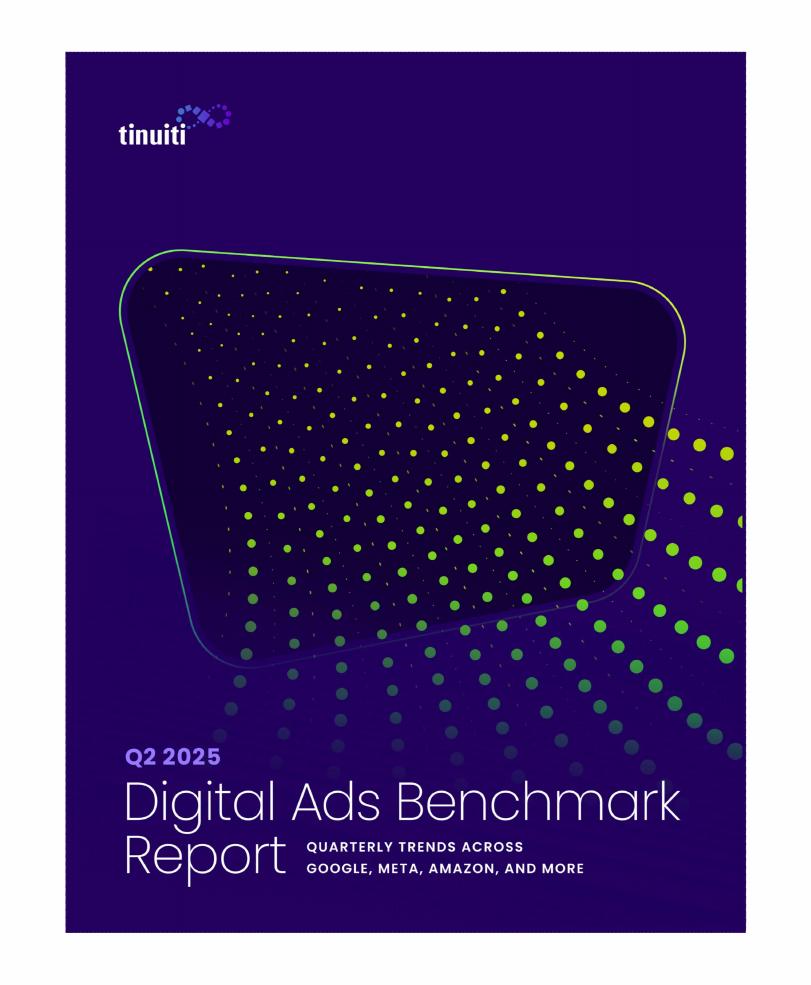 Tinuiti：2025年第二季度网络广告报告（英文版）海报