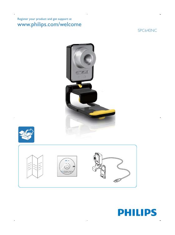 飞利浦 SPC640NC 快速<em>入门</em>指南 海报