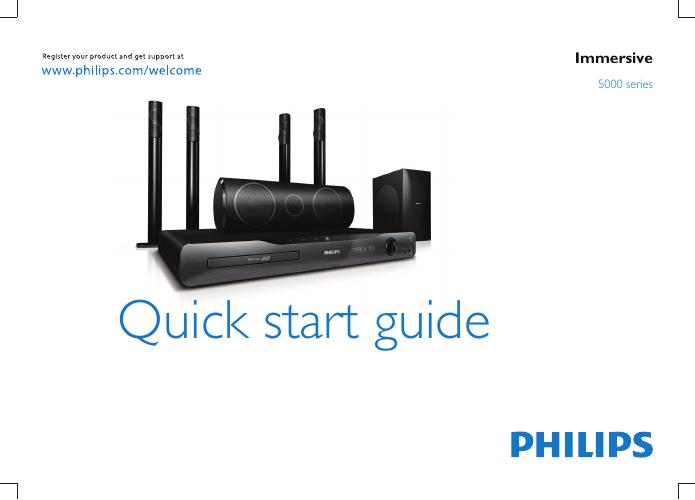 PHILIPS 5000 series 快速<em>入门</em>指南 海报