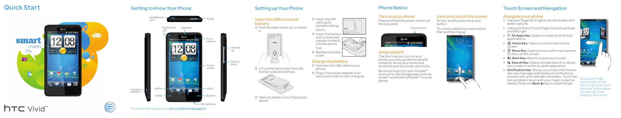 HTC Vivid <em>入门</em>指南 海报
