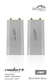 Ubiquiti Networks™ Rocket™M Titanium快速<em>入门</em>指南 海报