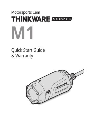 Motorsports Cam M1快速<em>入门</em>指南和保修内容 海报