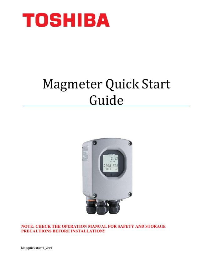 Magmeter快速<em>入门</em>指南 海报