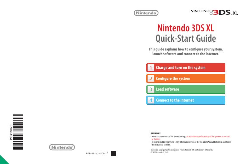 Nintendo 3DS XL快速<em>入门</em>指南 海报