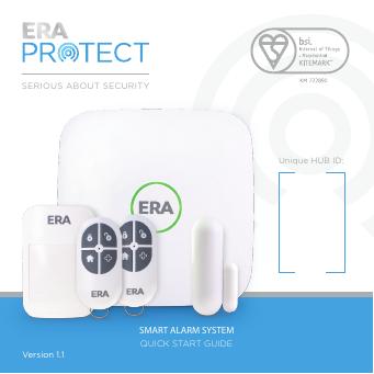 ERA Protect智能家居安防系统快速<em>入门</em>指南 海报