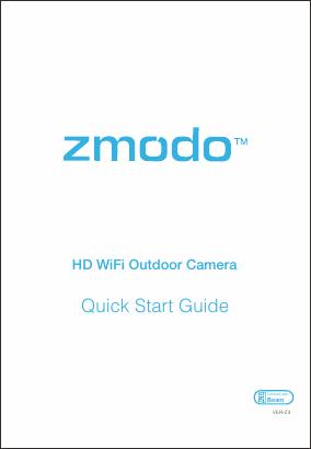 Zmodo Beam连接WiFi摄像机快速<em>入门</em>指南 海报