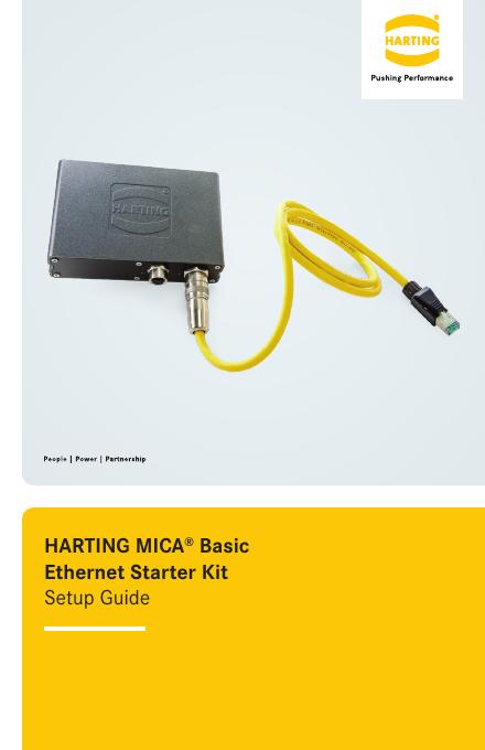 HARTING MICA® 基本以太网<em>入门</em>套件-安装指南 海报